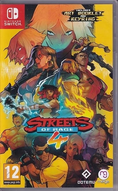 Streets of Rage 4 - Nintendo Switch spil (A Grade) (Genbrug)